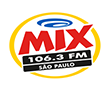 Rádio Mix FM 106.3 São Paulo ao vivo - logo oficial